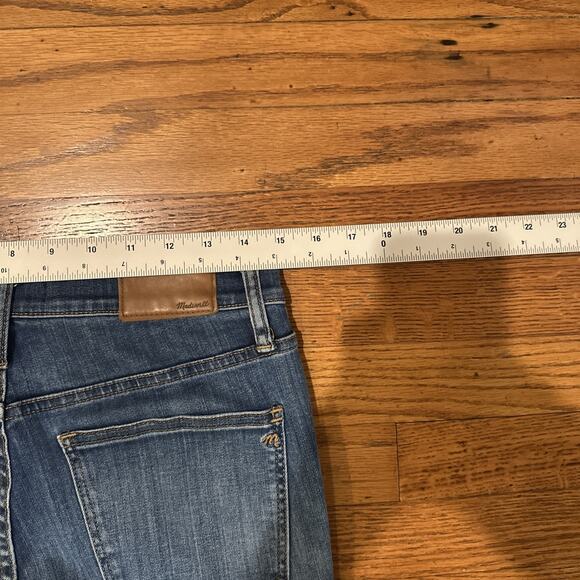 madewell jeans blue womens 29 10’ High rise Skinny Crop - Picture 8 of 12